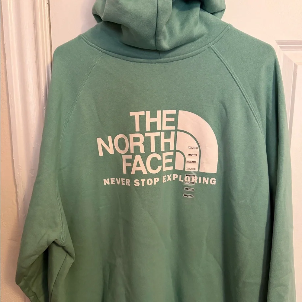 The North Face Mint Green Hoodie - Picture 3 of 3